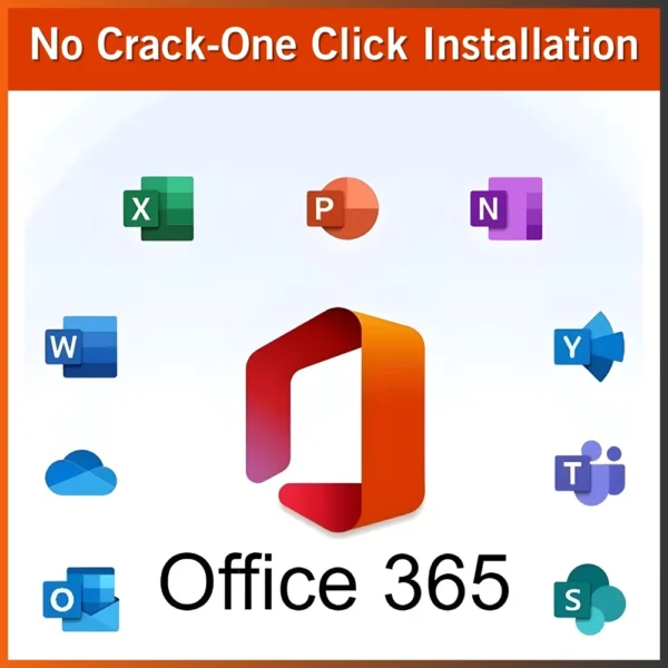 Microsoft Office 365 – Pre-Activated Lifetime | Word, Excel, PowerPoint & More