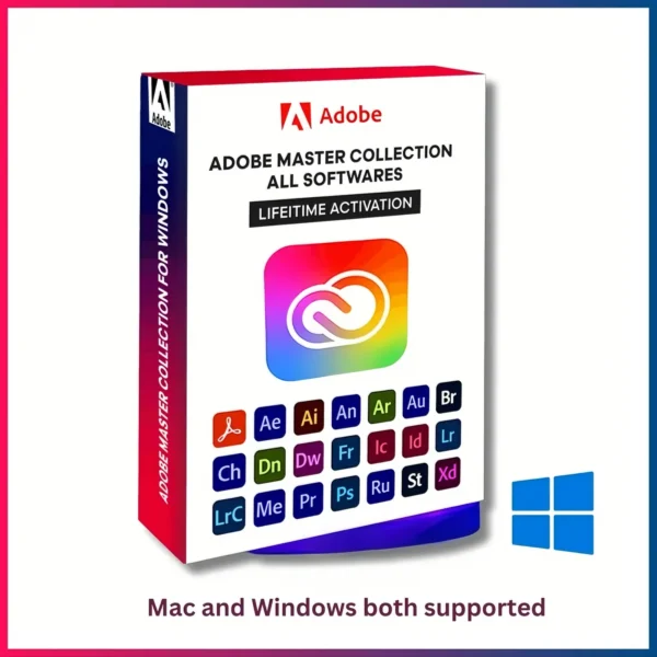 Adobe Master Collection 2025 – ফুল ক্রিয়েটিভ স্যুট | লাইফটাইম অ্যাক্সেস